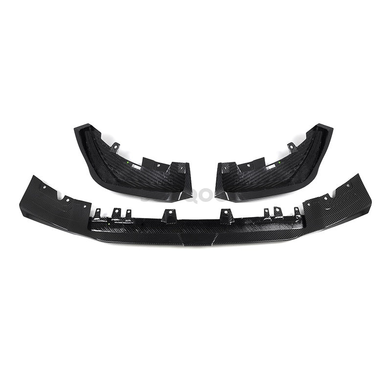 WBS - BMW X3M F97 LCI SQ V1 STYLE FRONT LIP GENUINE CARBON FIBER