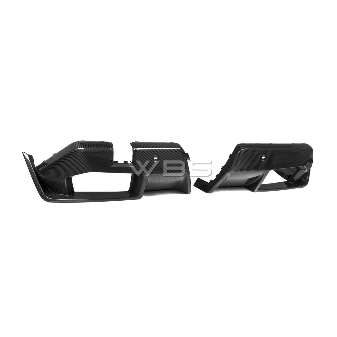 WBS - BMW G90/ G99 M5 M PERFORMANCE DIFFUSER GENUINE CARBON FIBER