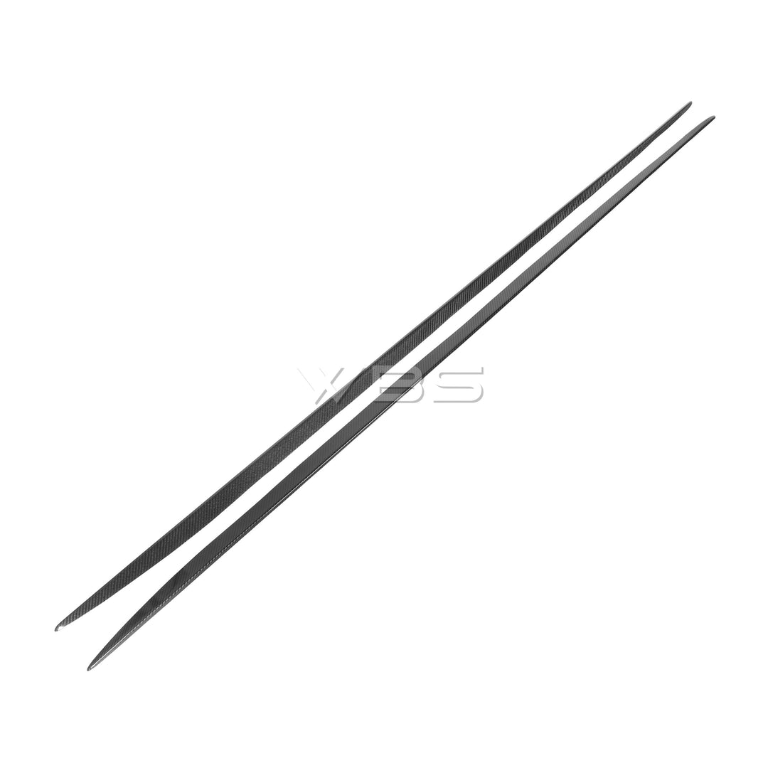 MERCEDES W205 C63 COUPE SIDE PANEL TRIM REPLACEMENT GENUINE CARBON FIBER