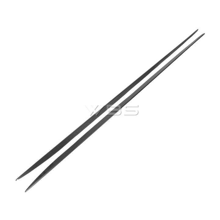 MERCEDES W205 C63 COUPE SIDE PANEL TRIM REPLACEMENT GENUINE CARBON FIBER