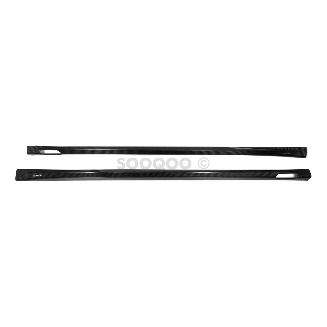 WBS - BMW X3M F97 SQ V1 STYLE SIDE SKIRTS GENUINE CARBON FIBER
