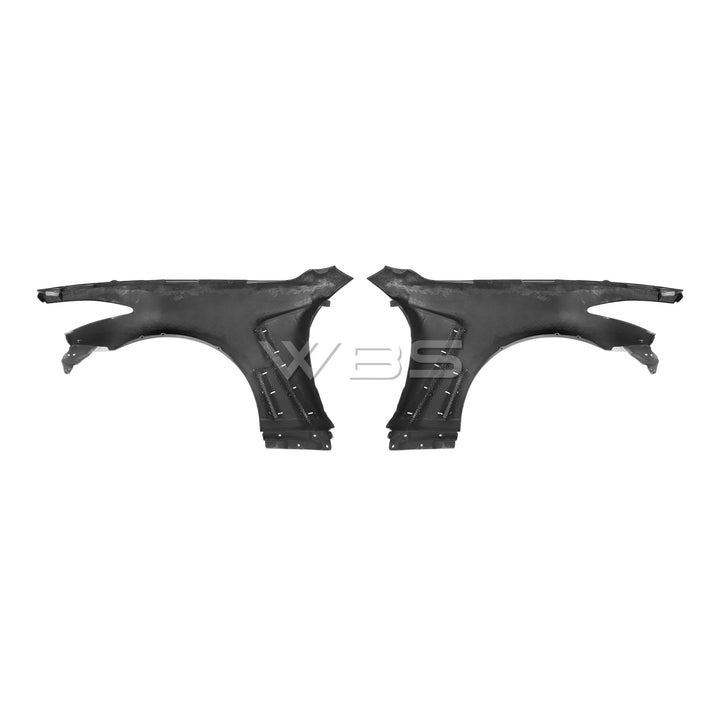 INFINITI G37 COUPE FULL GENUINE CARBON FIBER FENDERS ADF STYLE
