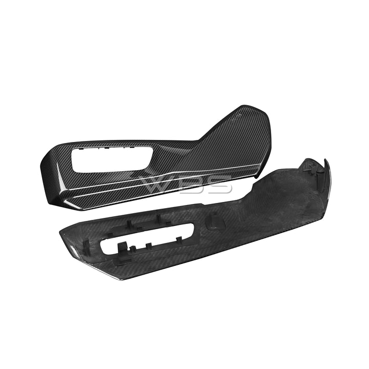 WBS - BMW G90/ G99 M5 SIDE SEAT TRIMS GENUINE CARBON FIBER