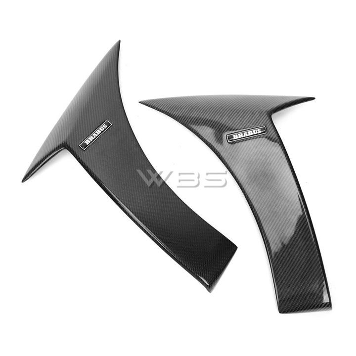 MERCEDES W222 S63/ S CLASS BRABUS SIDE FENDERS TRIM GENUINE CARBON FIBER
