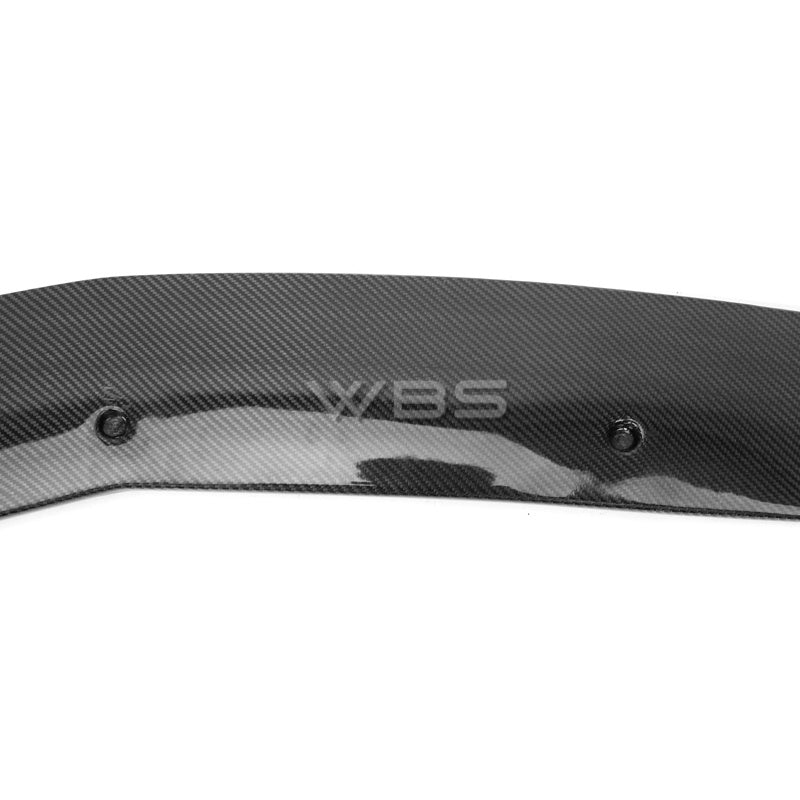 MERCEDES W117 CLA45 FRONT BUMPER LIP R1 STYLE GENUINE CARBON FIBER