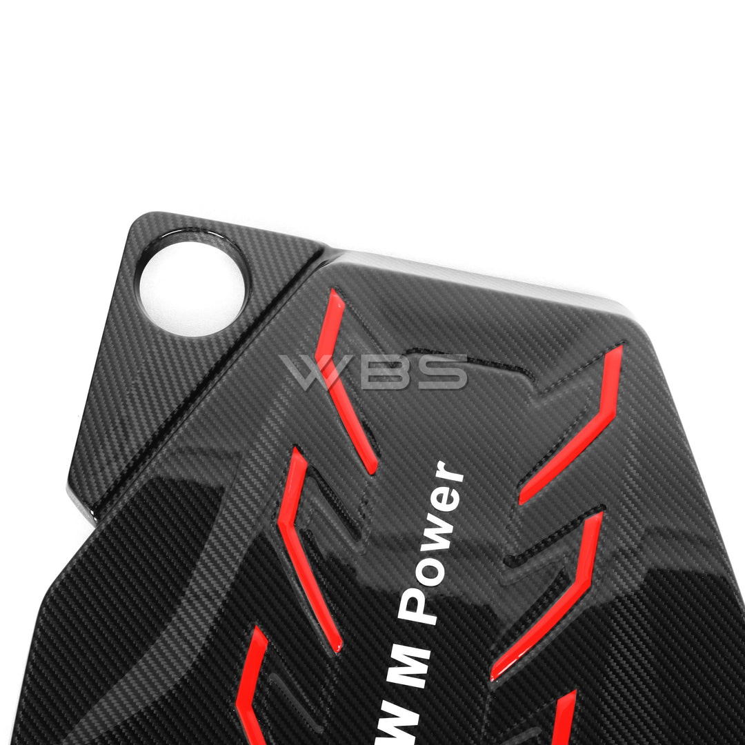 WBS - BMW G90 / G99 M5 OEM REPLACEMENT ENGINE COVER GENUINE CARBON FIBER