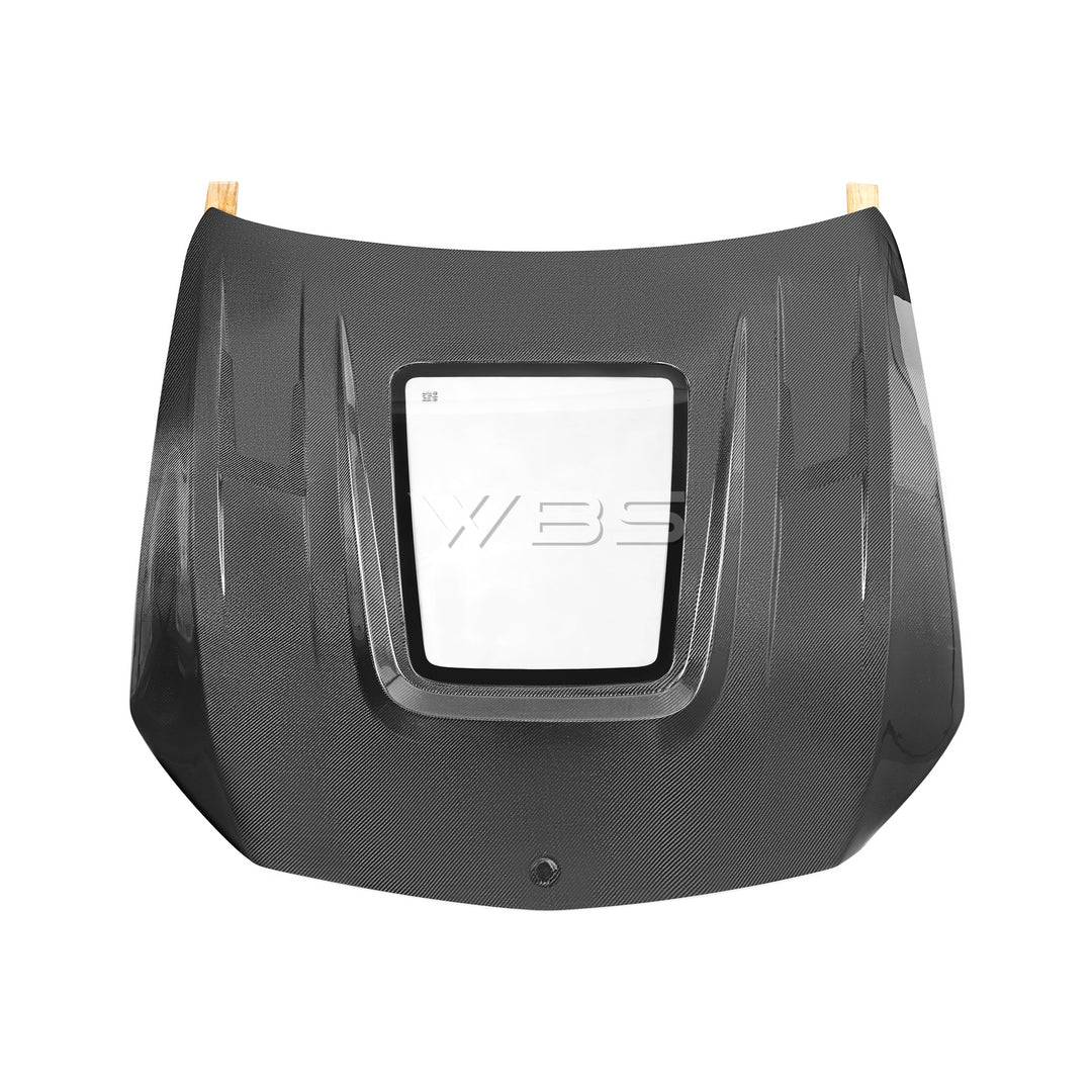 MERC-W205 C63 CARBON FIBER HOOD BLACK SERIES STYLE