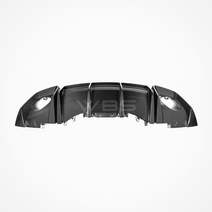 AUDI R8 FACELIFT GENUINE CARBON FIBER DIFFUSER GT STYLE BY WBS