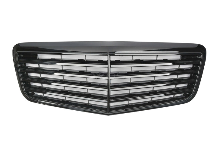 MERCEDES W211 E63/ E CLASS GLOSSY BLACK FRONT GRILL