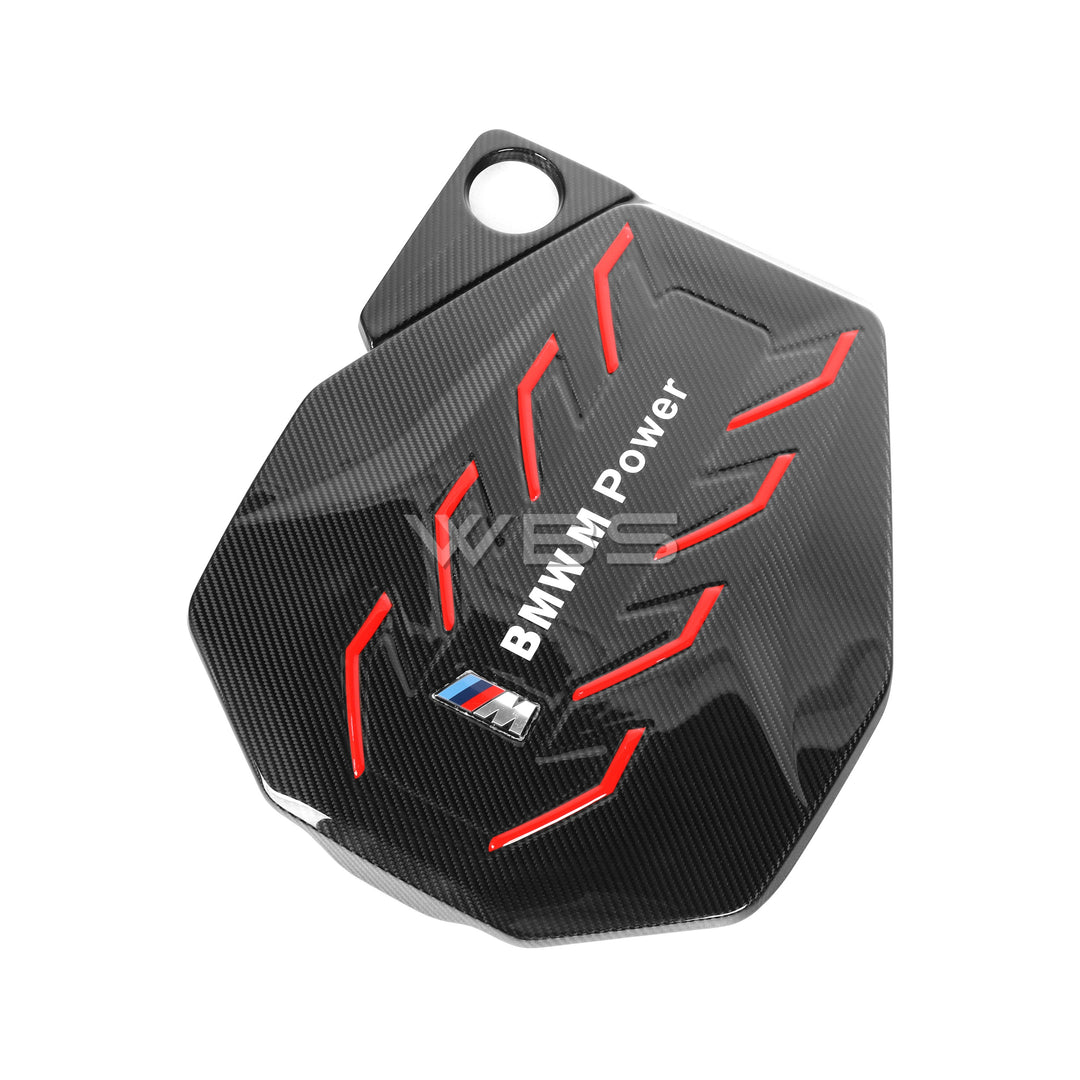 WBS - BMW G90 / G99 M5 OEM REPLACEMENT ENGINE COVER GENUINE CARBON FIBER