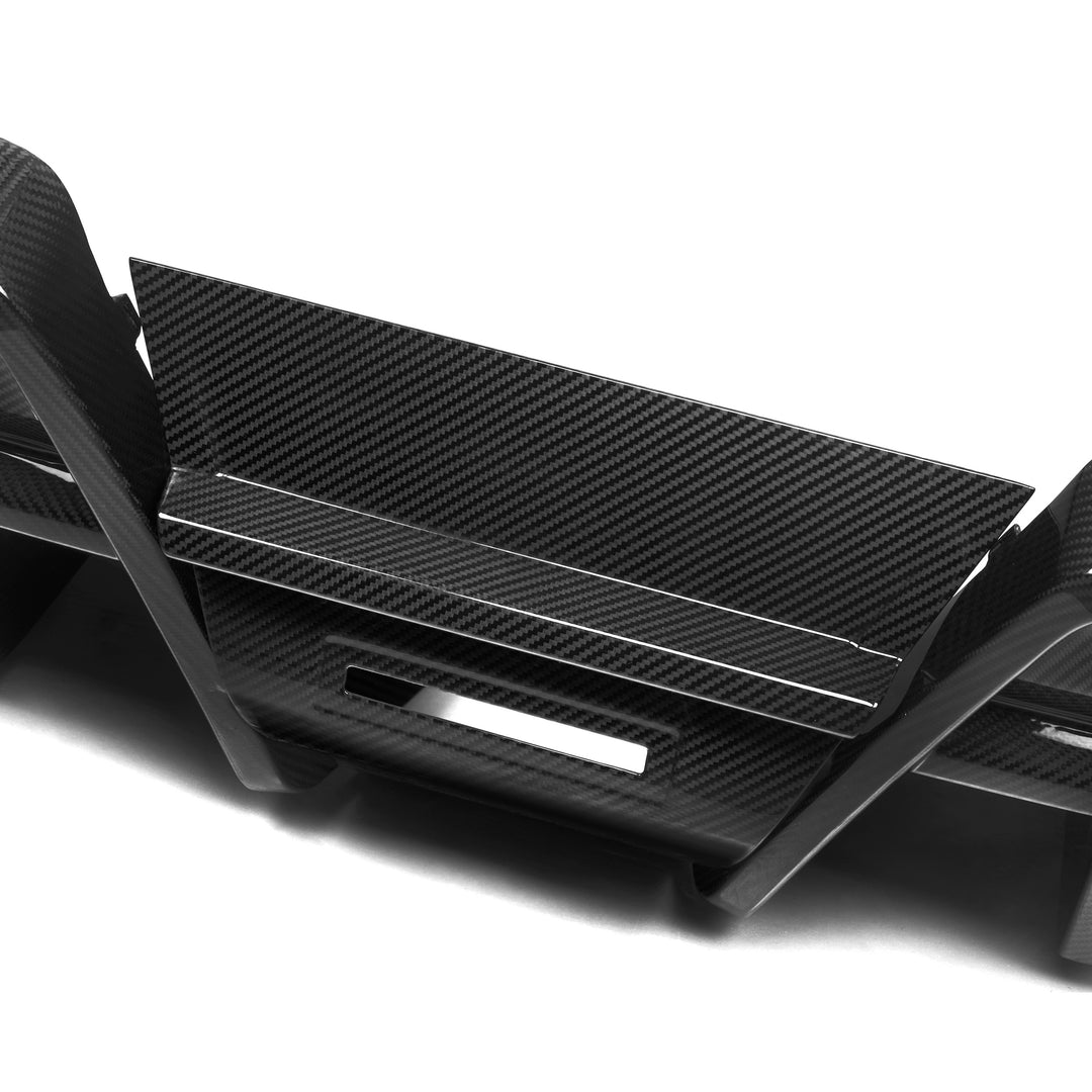 WBS - BMW G90/ G99 M5 SQ V2 STYLE DIFFUSER GENUINE CARBON FIBER