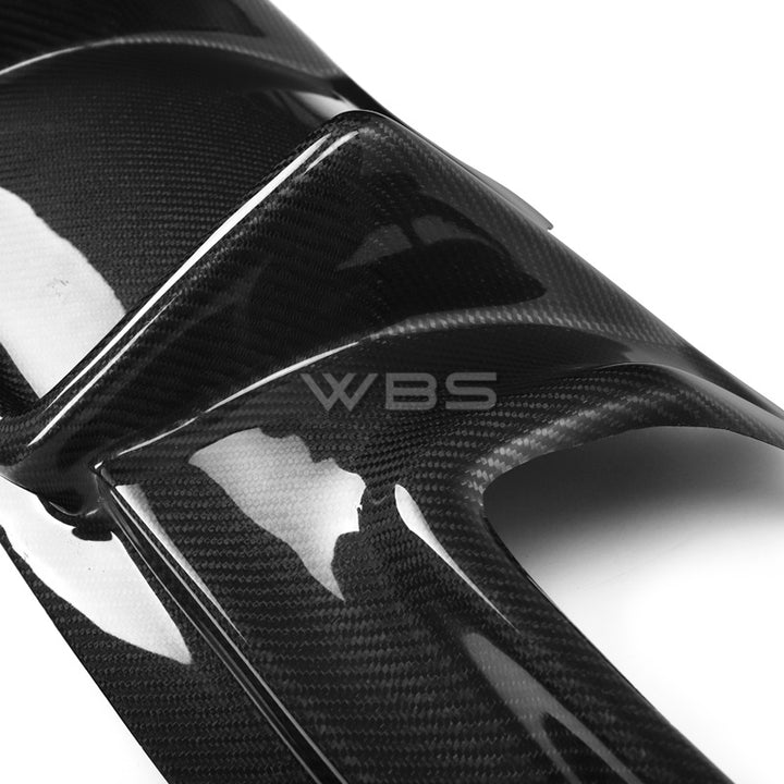 MERCEDES W117 CLA45/ CLA VALANCE STYLE DIFFUSE GENUINE CARBON FIBER