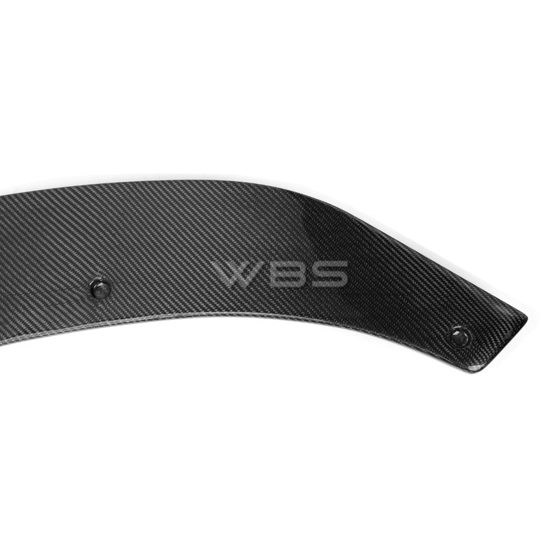 MERCEDES W117 CLA45 FRONT BUMPER LIP R1 STYLE GENUINE CARBON FIBER