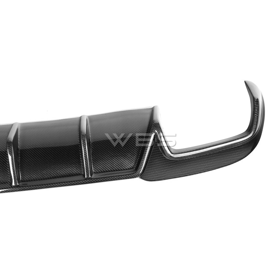 MERCEDES W212 E63/E CLASS REAR DIFFUSER GENUINE CARBON FIBER