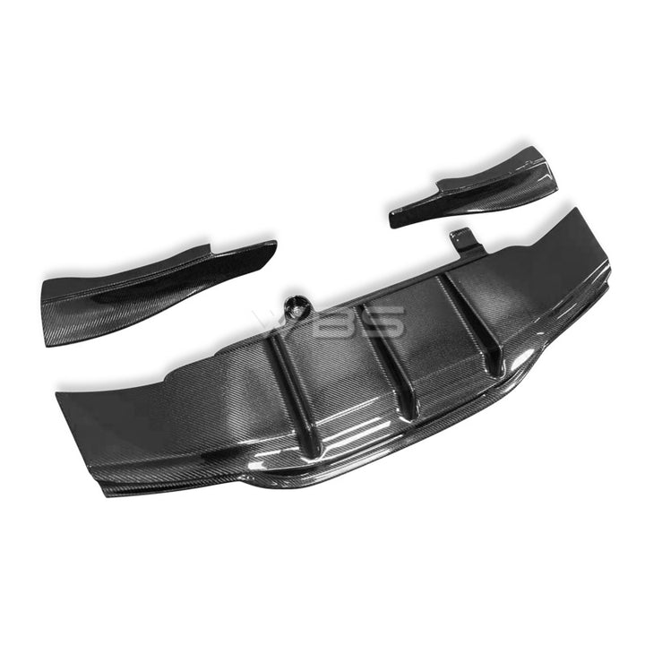 MERCEDES W205 C63 COUPE BRABUS DIFFUSER KIT GENUINE CARBON FIBER