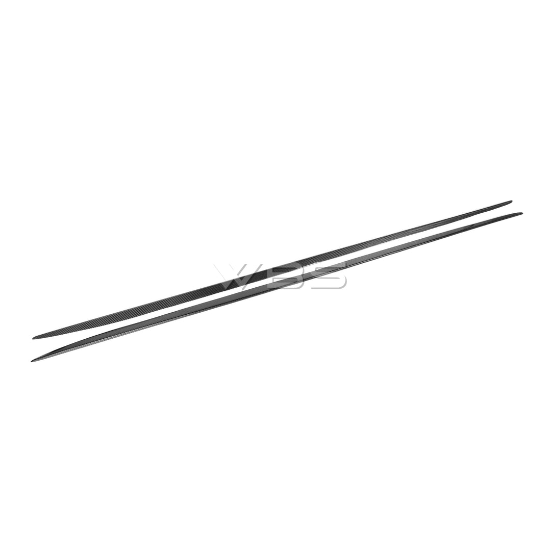 MERCEDES W205 C63 COUPE SIDE PANEL TRIM REPLACEMENT GENUINE CARBON FIBER