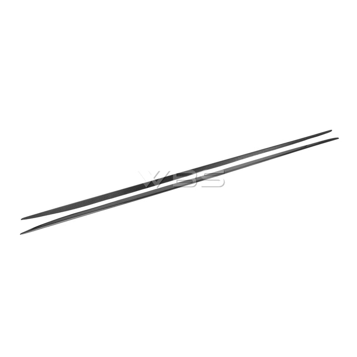 MERCEDES W205 C63 COUPE SIDE PANEL TRIM REPLACEMENT GENUINE CARBON FIBER
