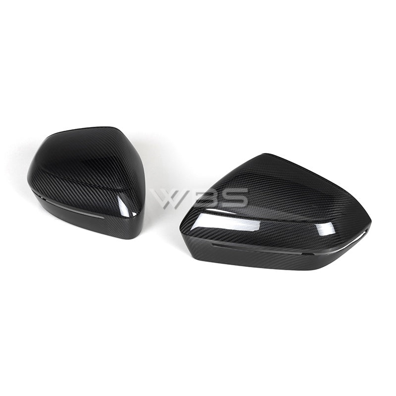 WBS - BMW G90/ G99 M5 OEM REPLACEMENT MIRROR CAPS SET GENUINE CARBON FIBER