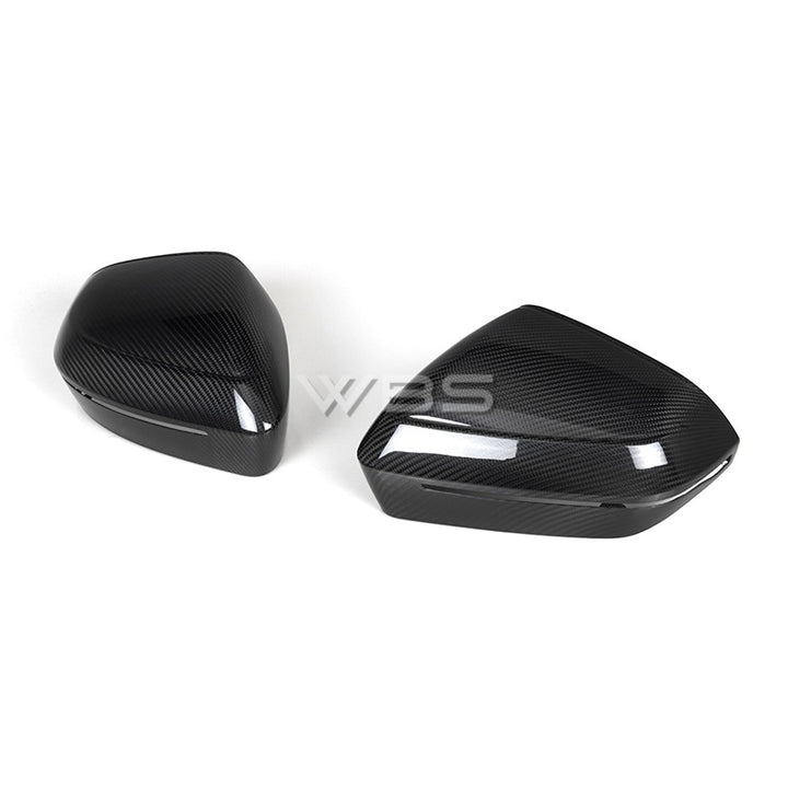 WBS - BMW G90/ G99 M5 OEM REPLACEMENT MIRROR CAPS SET GENUINE CARBON FIBER