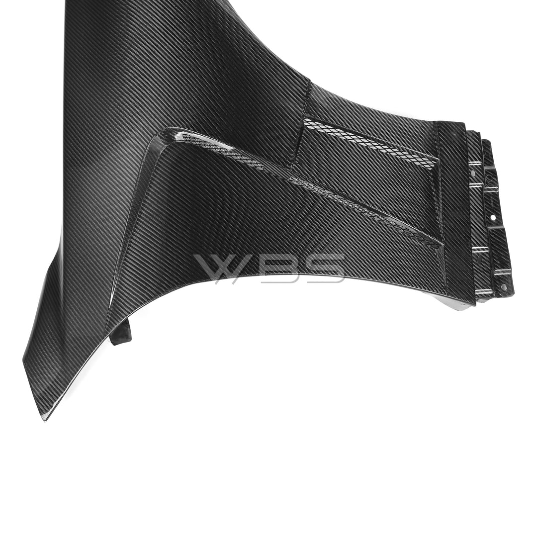 INFINITI G37 COUPE FULL GENUINE CARBON FIBER FENDERS ADF STYLE