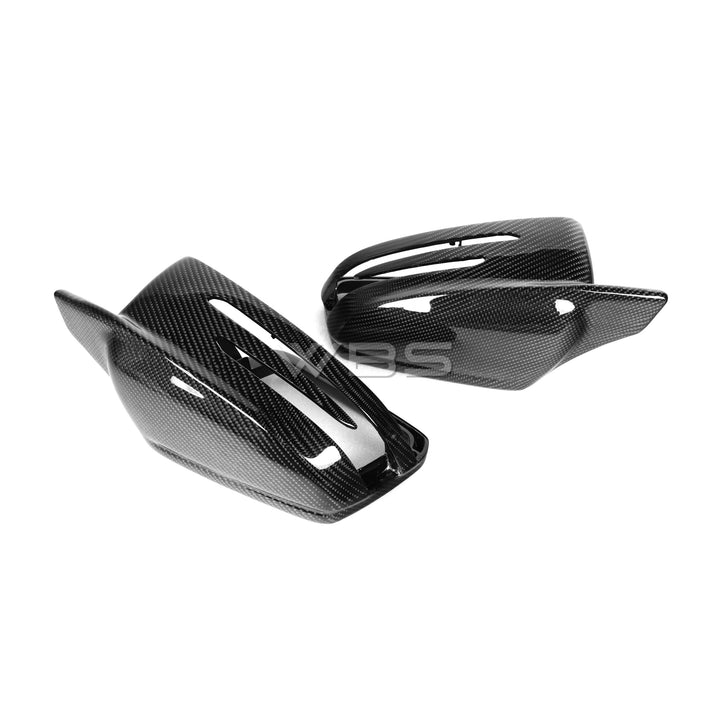MERCEDES W212 E63/E CLASS SIDE MIRROR CAPS GENUINE CARBON FIBER