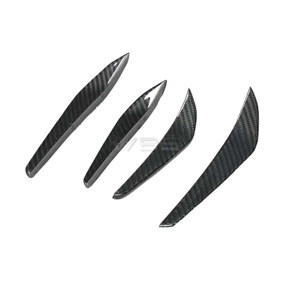 BMW G8X M3/ M4 FRONT CANARDS GENUINE CARBON FIBER