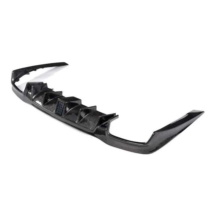 MERCEDES W213 E63/ E CLASS REAR DIFFUSER LED STYLE GENUINE CARBON FIBER