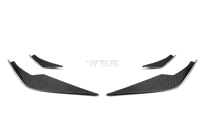 BMW G8X M3/M4 V-STYLE CANARDS GENUINE CARBON FIBER