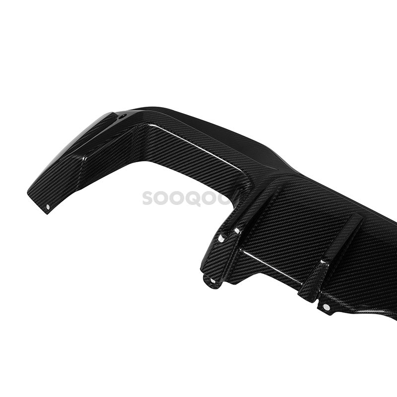 WBS - BMW X3M F97 LCI SQ STYLE REAR DIFFUSER KIT GENUINE CARBON FIBER