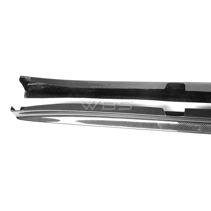 WBS - BMW X3M F97 / X4M F98 3D STYLE SIDE SKIRTS GENUINE CARBON FIBER