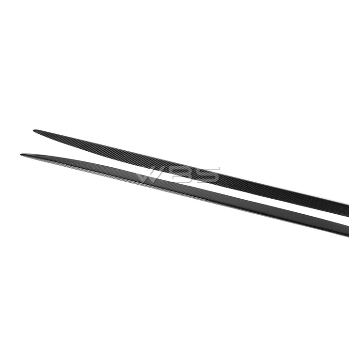 MERCEDES W205 C63 COUPE SIDE PANEL TRIM REPLACEMENT GENUINE CARBON FIBER