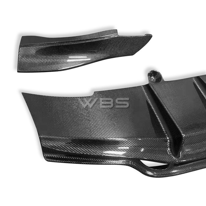 MERCEDES W205 C63 COUPE BRABUS DIFFUSER KIT GENUINE CARBON FIBER