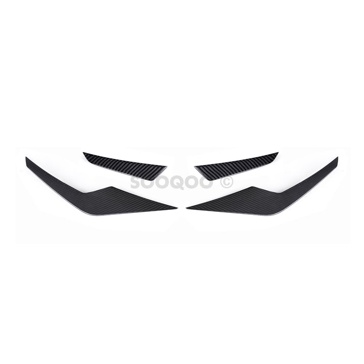 WBS - BMW G90/ G99 M5 FRONT BUMPER CANARDS SET GENUINE CARBON FIBER
