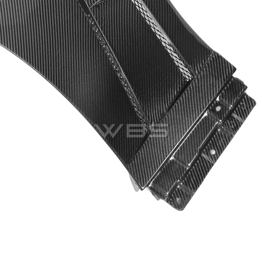 INFINITI G37 COUPE FULL GENUINE CARBON FIBER FENDERS ADF STYLE