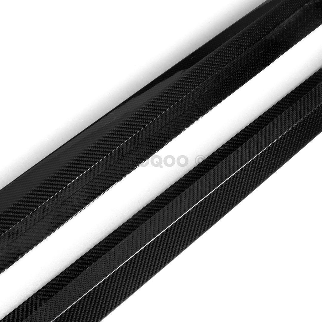 WBS - BMW X3M F97 SQ V1 STYLE SIDE SKIRTS GENUINE CARBON FIBER