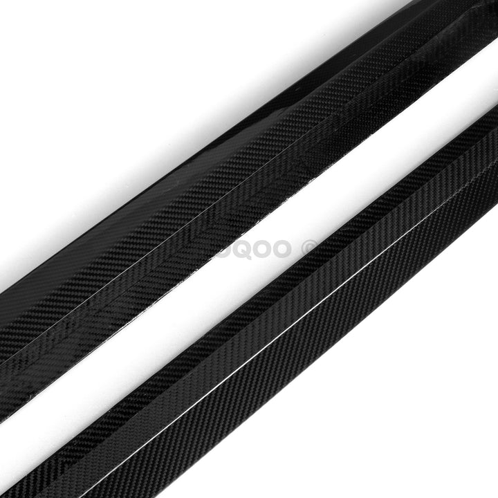 WBS - BMW X3M F97 SQ V1 STYLE SIDE SKIRTS GENUINE CARBON FIBER