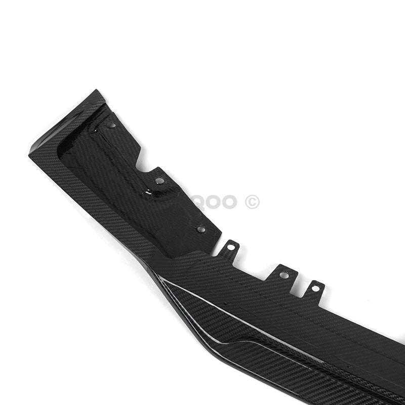 WBS - BMW X3M F97 LCI SQ V1 STYLE FRONT LIP GENUINE CARBON FIBER