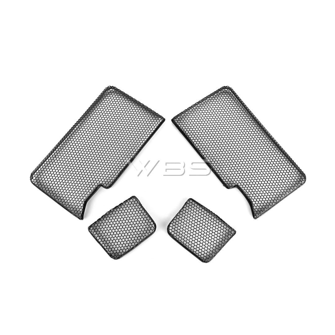 WBS - BMW G90 G99 FRONT BUMPER GRILLE MESH GENUINE CARBON FIBER