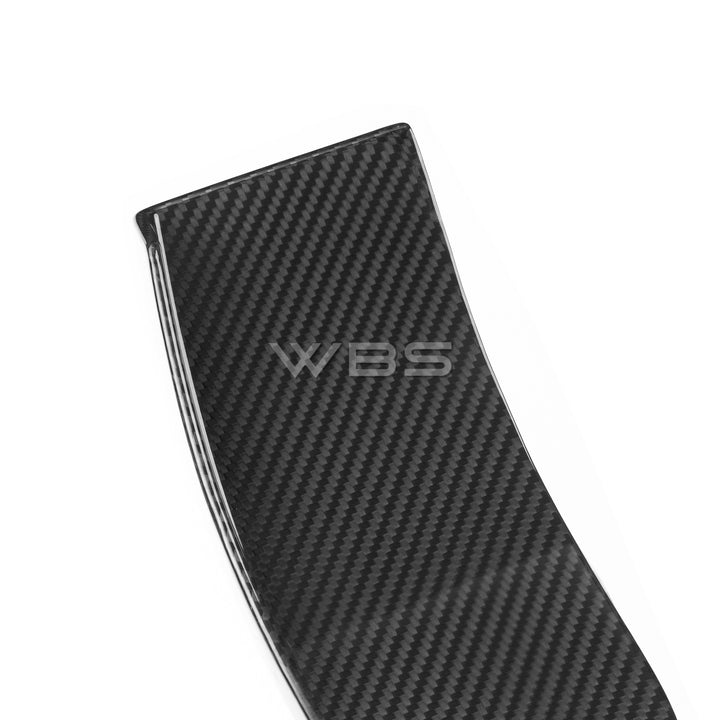 WBS - BMW G8X M4 / M4 GT4 STYLE FRONT BUMPER CANARDS SET GENUINE CARBON FIBER