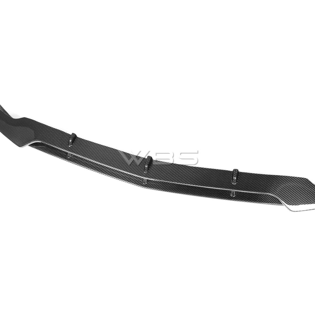 MERCEDES W205 COUPE C63 FRONT LIP BRABUS STYLE GENUINE CARBON FIBER