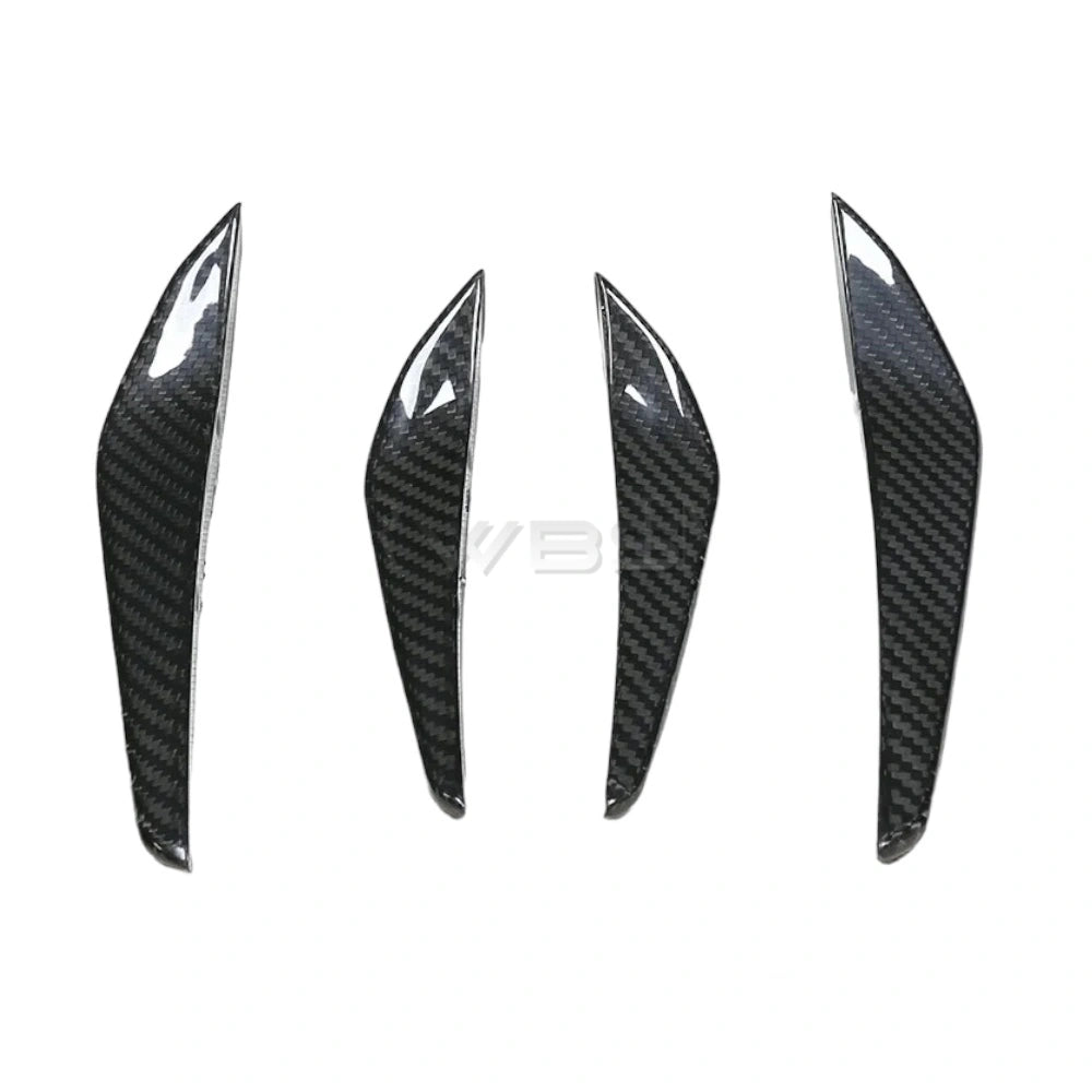 BMW G8X M3/ M4 FRONT CANARDS GENUINE CARBON FIBER