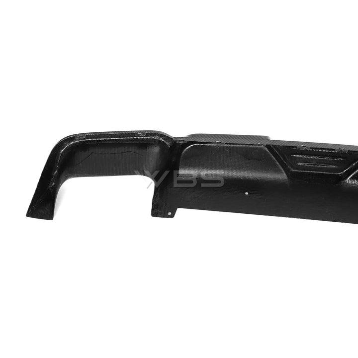 WBS - BMW X3M F97 PRE-LCI REAR DIFFUSER WBS STYLE GENUINE CARBON FIBER
