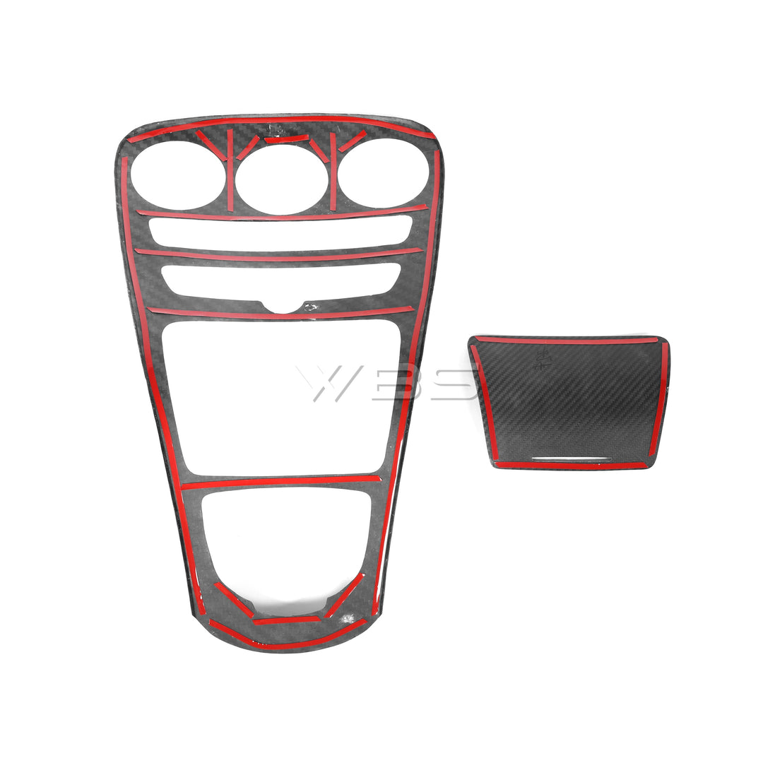 MERC-W205 C63 AMG CARBON FIBER INTERIOR CONSOLE TRIM