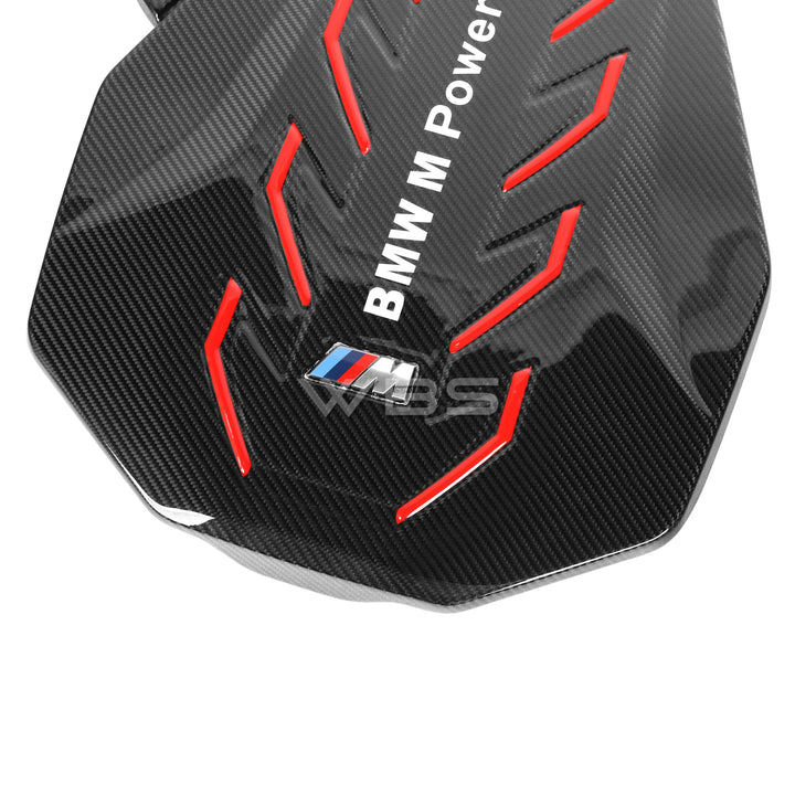 WBS - BMW G90 / G99 M5 OEM REPLACEMENT ENGINE COVER GENUINE CARBON FIBER