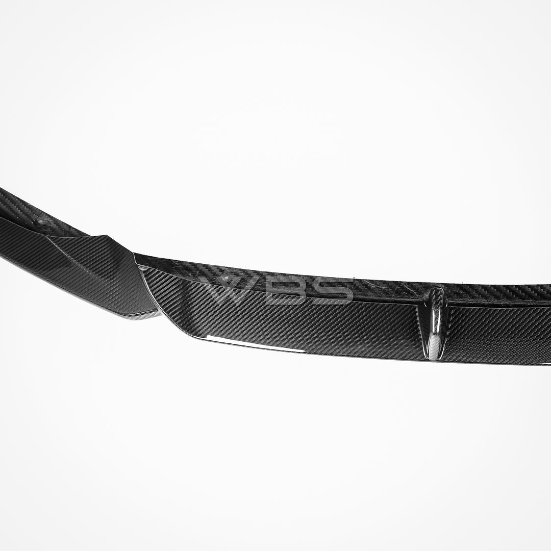 AUDI RS7 C8 V STYLE FRONT LIP KIT GENUINE CARBON FIBER