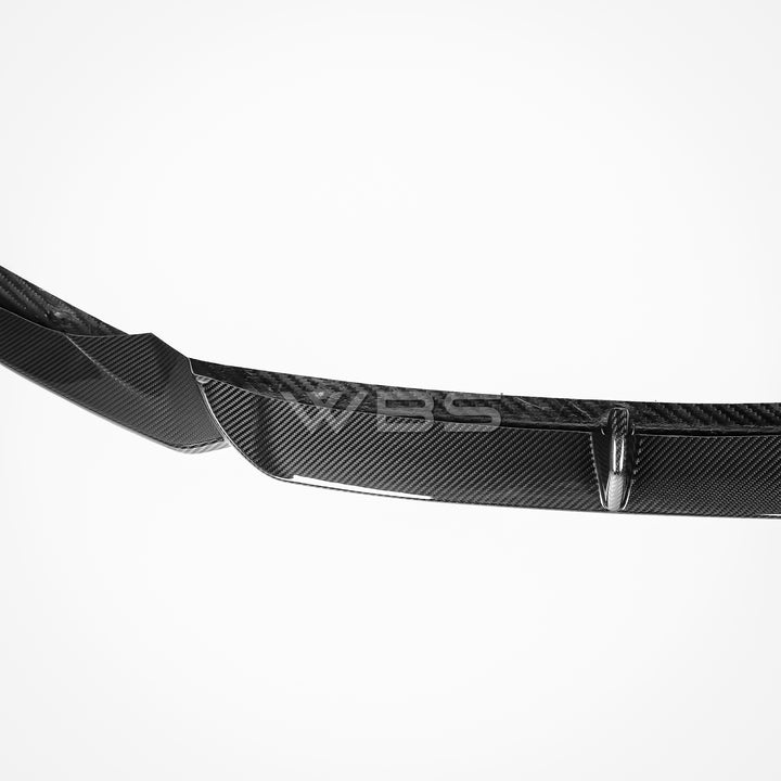 AUDI RS7 C8 V STYLE FRONT LIP KIT GENUINE CARBON FIBER
