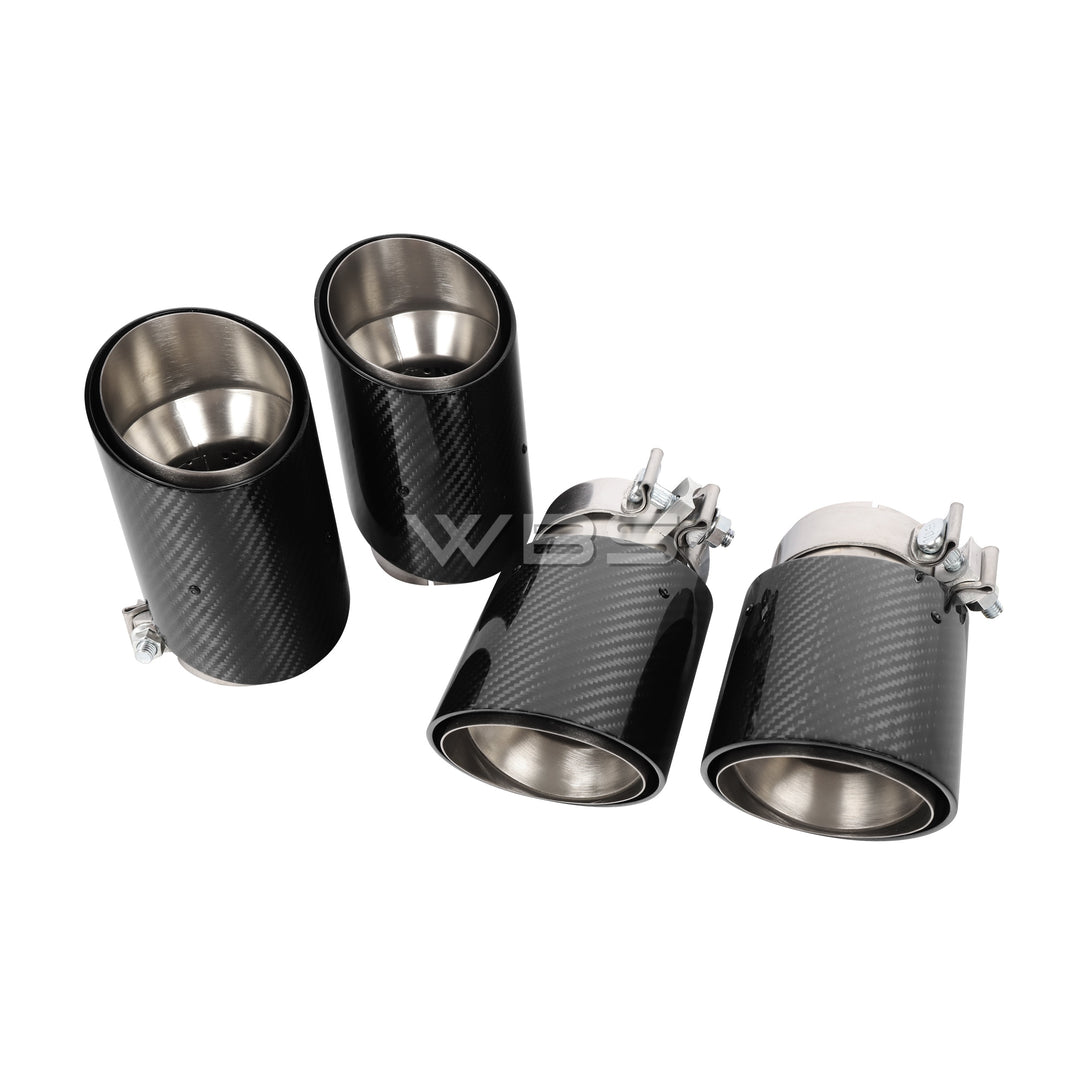 WBS - BMW G90/ G99 M5 M PERFORMANCE CF EXHAUST TIPS SET