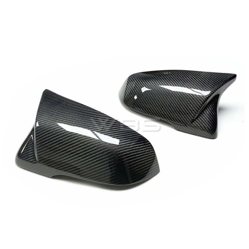 TOYOTA GR SUPRA MIRROR CAPS OEM REPLACEMENT GENUINE CARBON FIBER