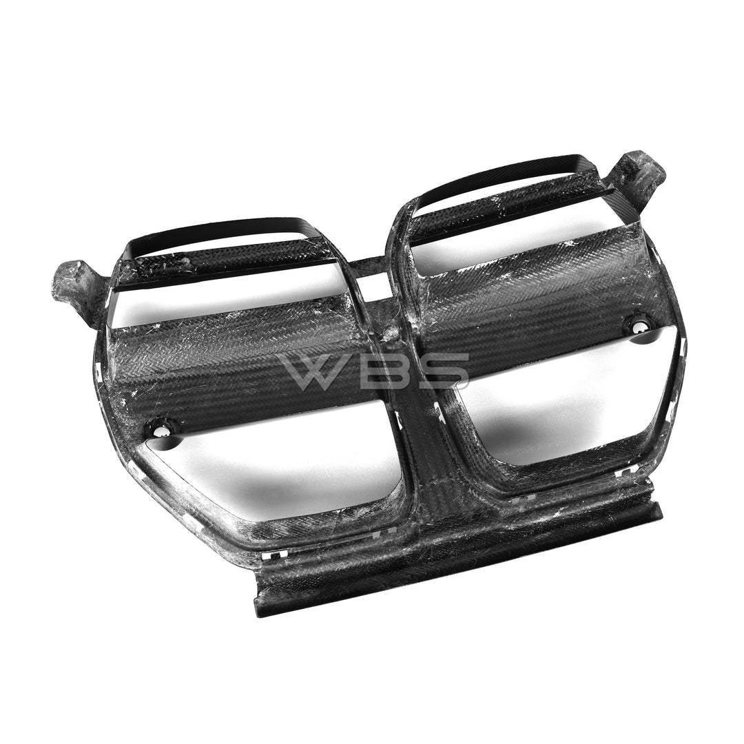 BMW G8X M3/ M4 VR - V2 STYLE FRONT GRILLE GENUINE CARBON FIBER