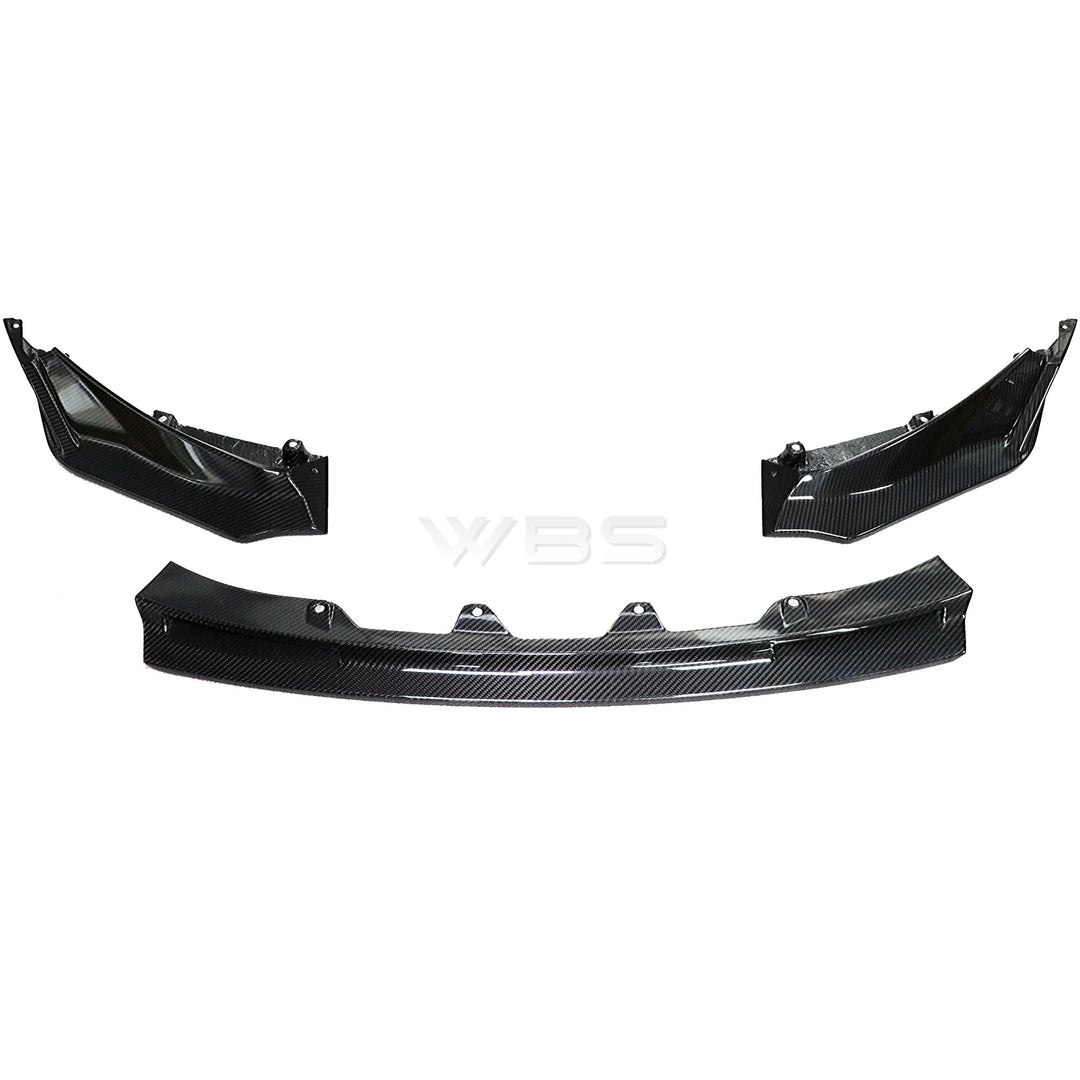 BMW G8X M3 M4 V-STYLE FRONT LIP GENUINE CARBON FIBER